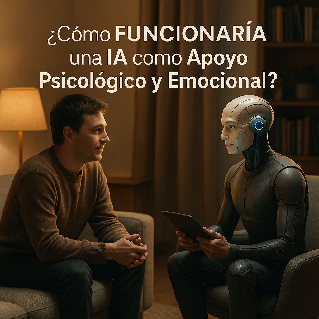¿Cómo FUNCIONARÍA una IA como Apoyo Psicológico y Emocional?