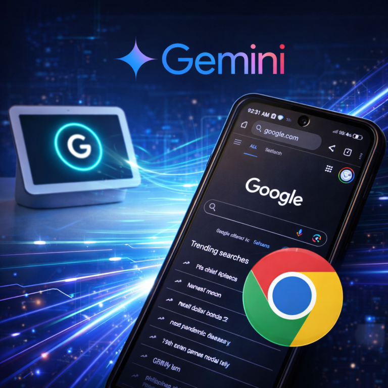 Google impulsa Gemini en Chrome para convertirlo en un asistente diario