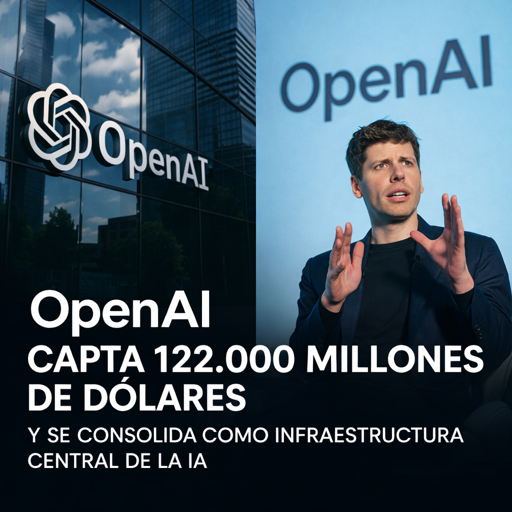 OpenAI refuerza su liderazgo en IA tras una financiación histórica