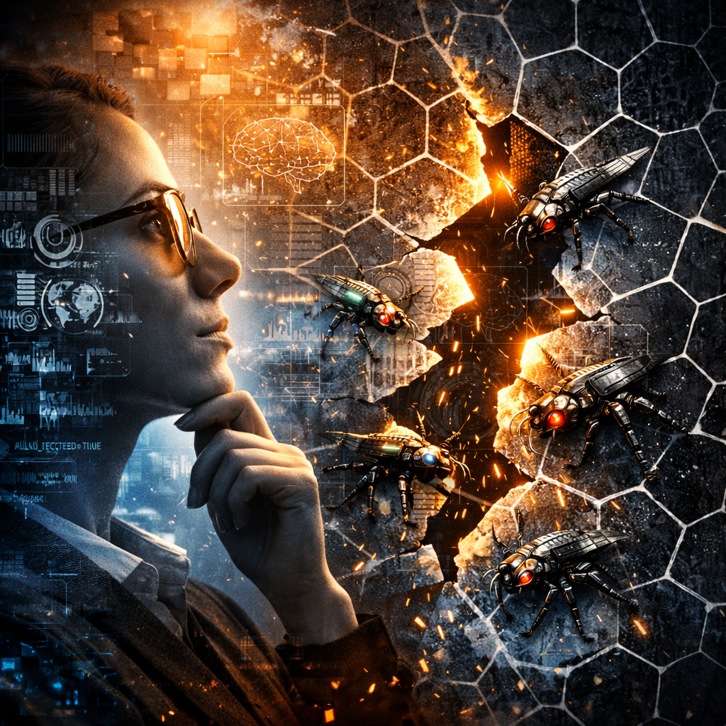 Portada conceptual sobre Project Glasswing y el uso de IA para detectar fallos antiguos en ciberseguridad